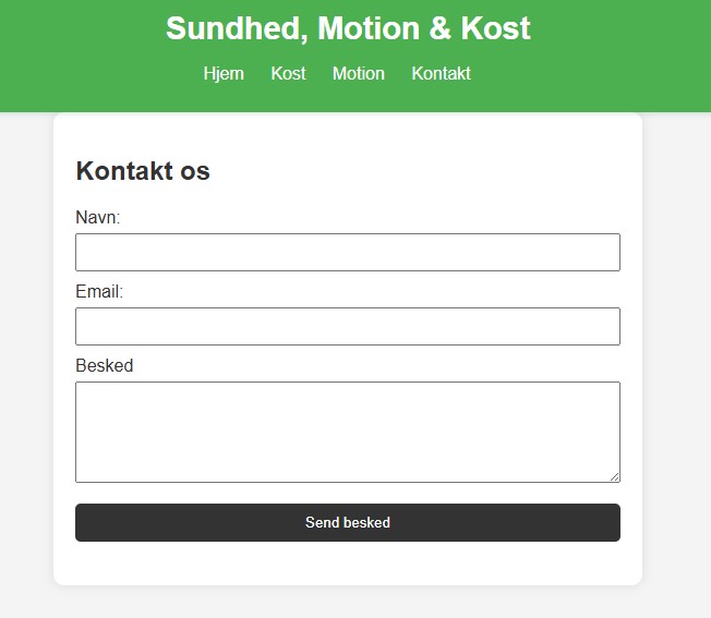 kontakt formular